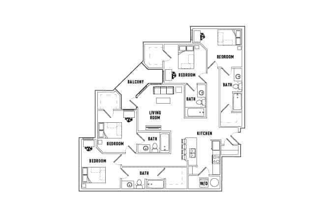 4 Bed 4 Bath - Image 3