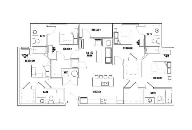 4 Bed 4 Bath - Image 1