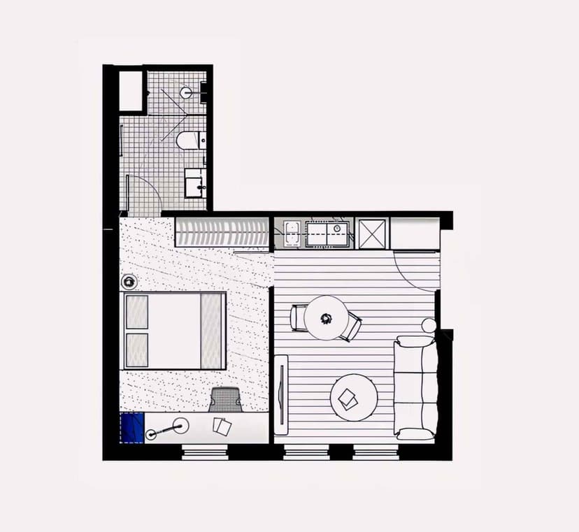 1 Bedroom Apartment - Image 5