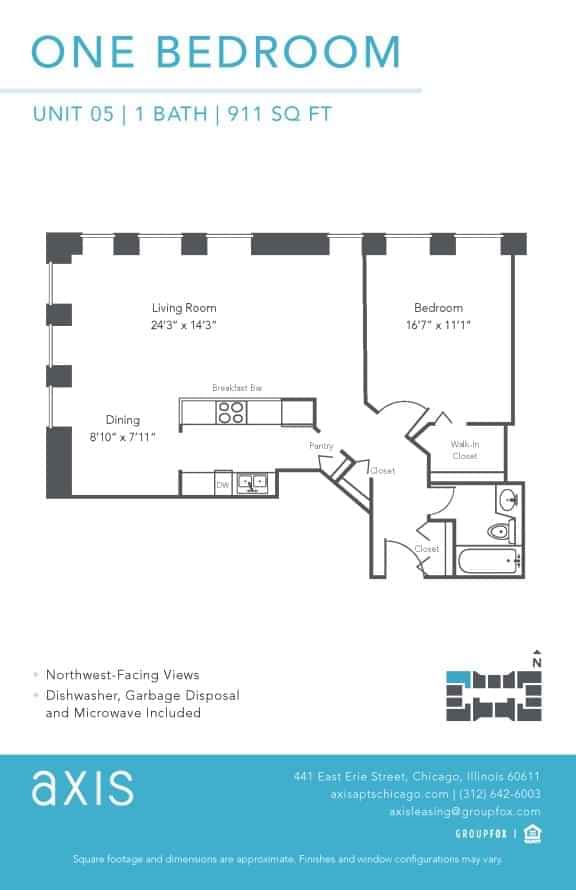 1 Bed 1 Bath - Image 3