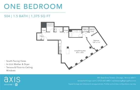 1 Bed 1 Bath - Image 2
