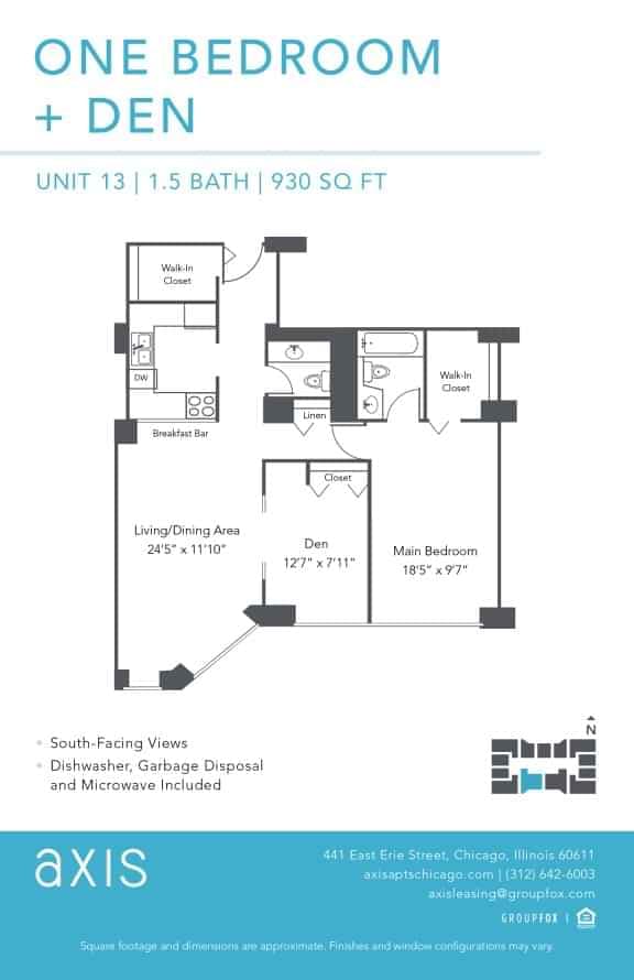1 Bed 1.5 Bath - Image 2