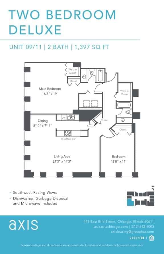 2 Bed 2 Bath - Image 4