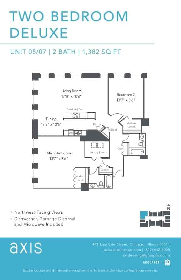 2 Bed 2 Bath - Image 2