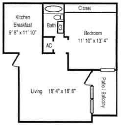 1 Bed 1 Bath - Image 5