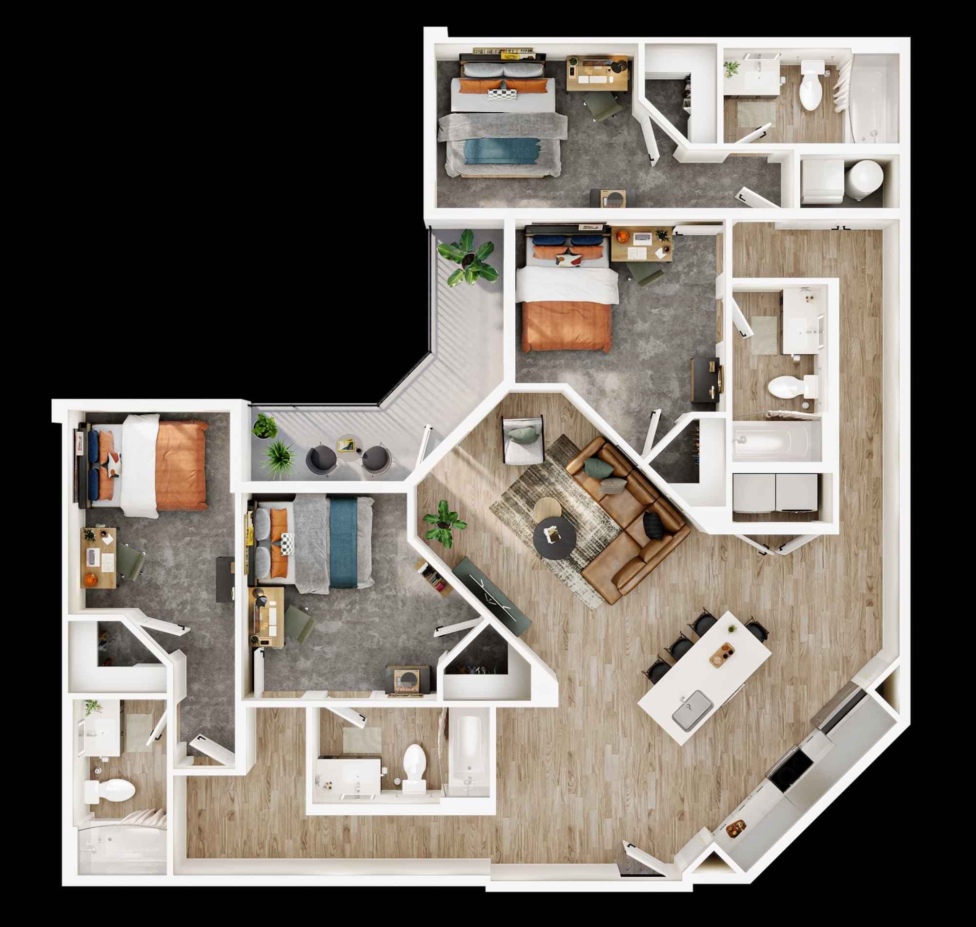 4 Bedroom 4 Bathroom - Image 3