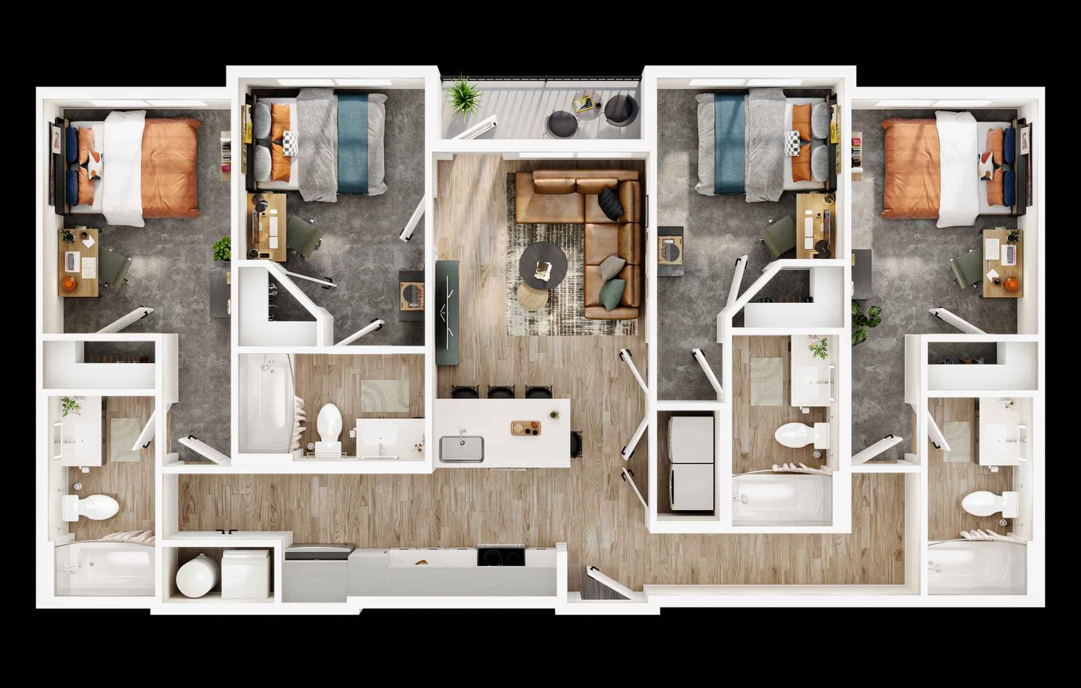 4 Bedroom 4 Bathroom - Image 4