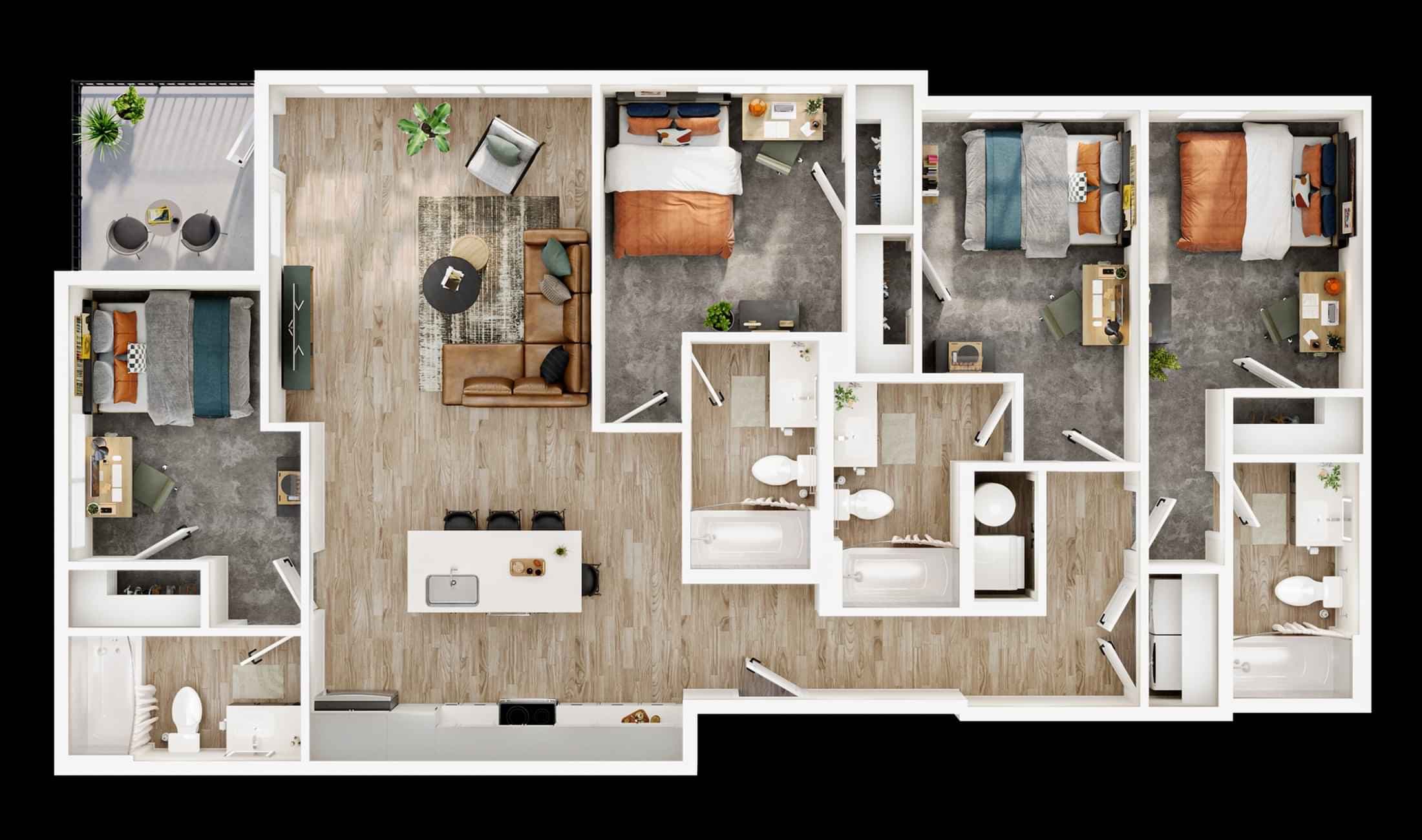 4 Bedroom 4 Bathroom - Image 1