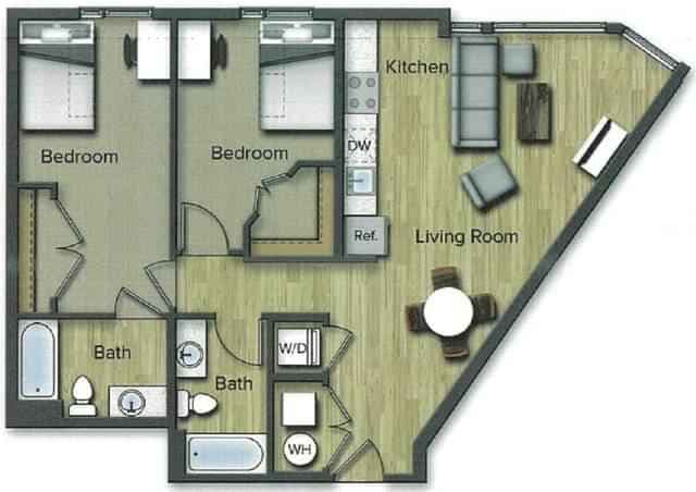2 Bedroom 2 Bathroom - Image 6