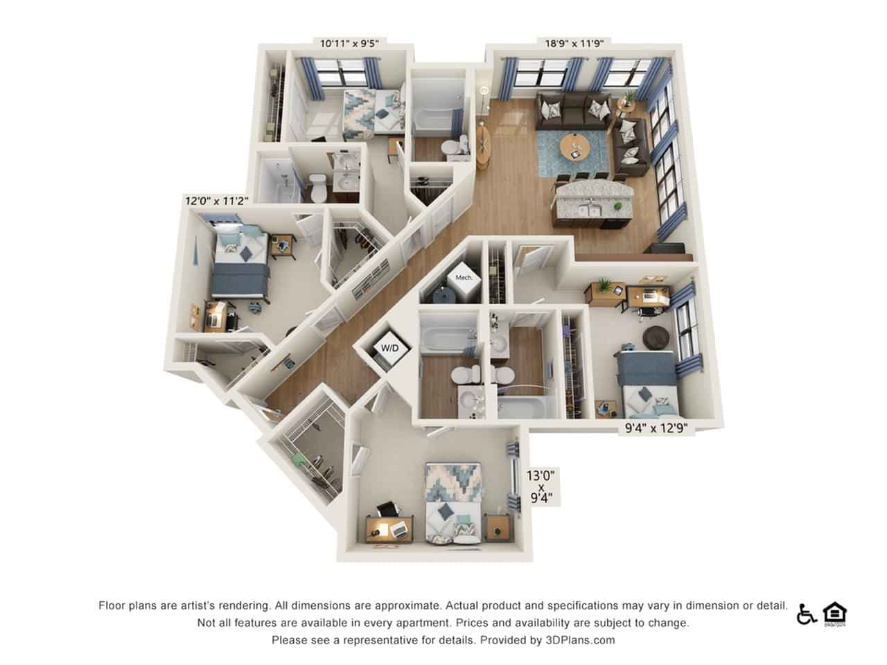 4 Bedroom 4 Bathroom - Image 3