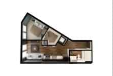 1 Bed 1 Bath - Image 4