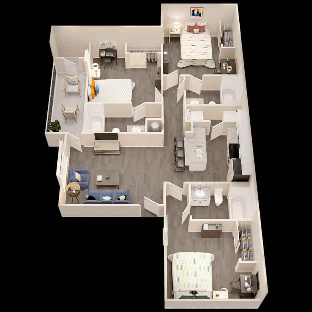 3 Bedroom 3 Bathroom - Image 3