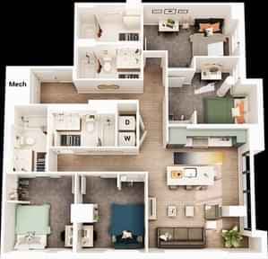 4 Bed 4 Bath - Image 8