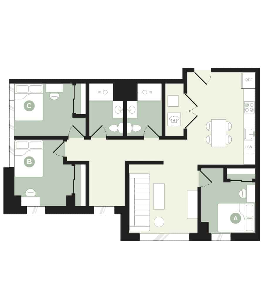 3 Bedroom 2 Bathroom - Image 1