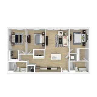 3 Bed 2 Bath - Image 3