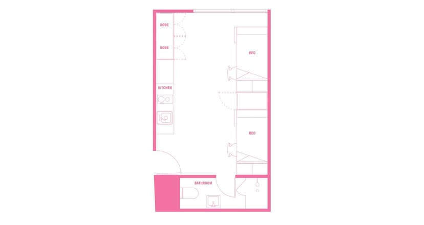 Large Twin, Single Bed - Image 6
