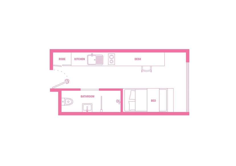 Medium Studio, Double Bed, Views - Image 2