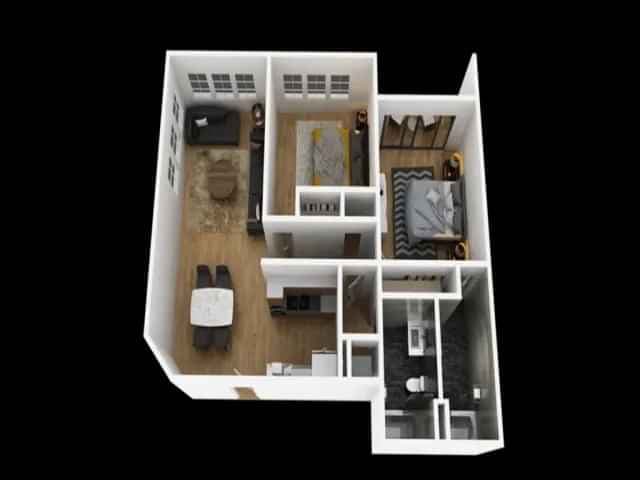 2 Bedroom 2 Bathroom