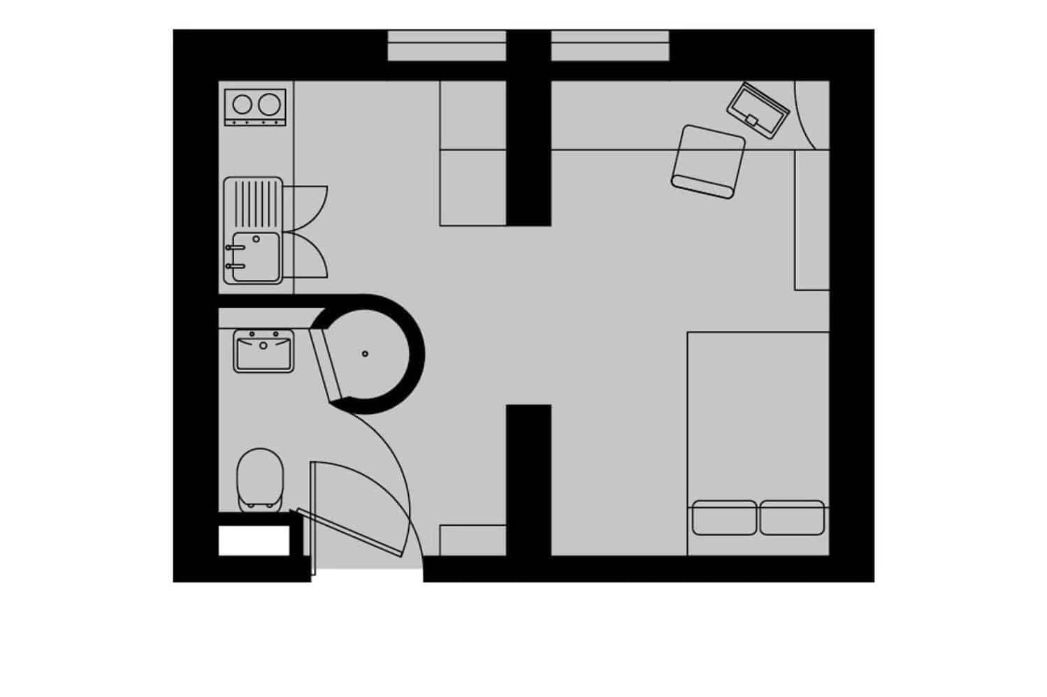 Silver Studio Upper Level Standard View - Image 3