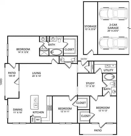 3 Beds 2.5 Baths - Image 1