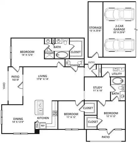 3 Beds 2.5 Baths - Image 2