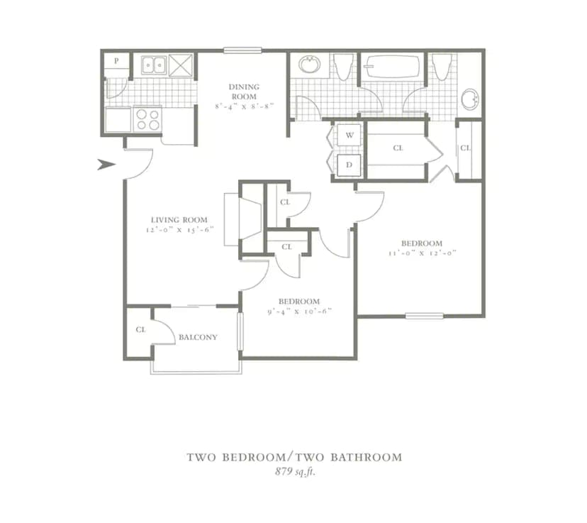 2 Beds 1 Bath - Image 2