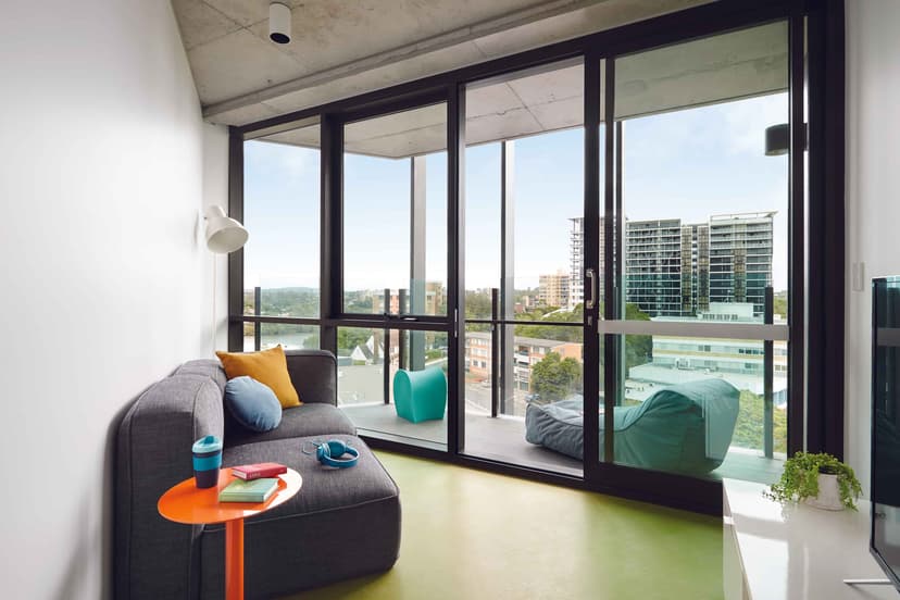 2 Bedroom Shared Bathroom, Double Bed, Balcony - Image 3