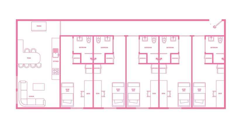4 Twin Bunk Apartment - Image 1