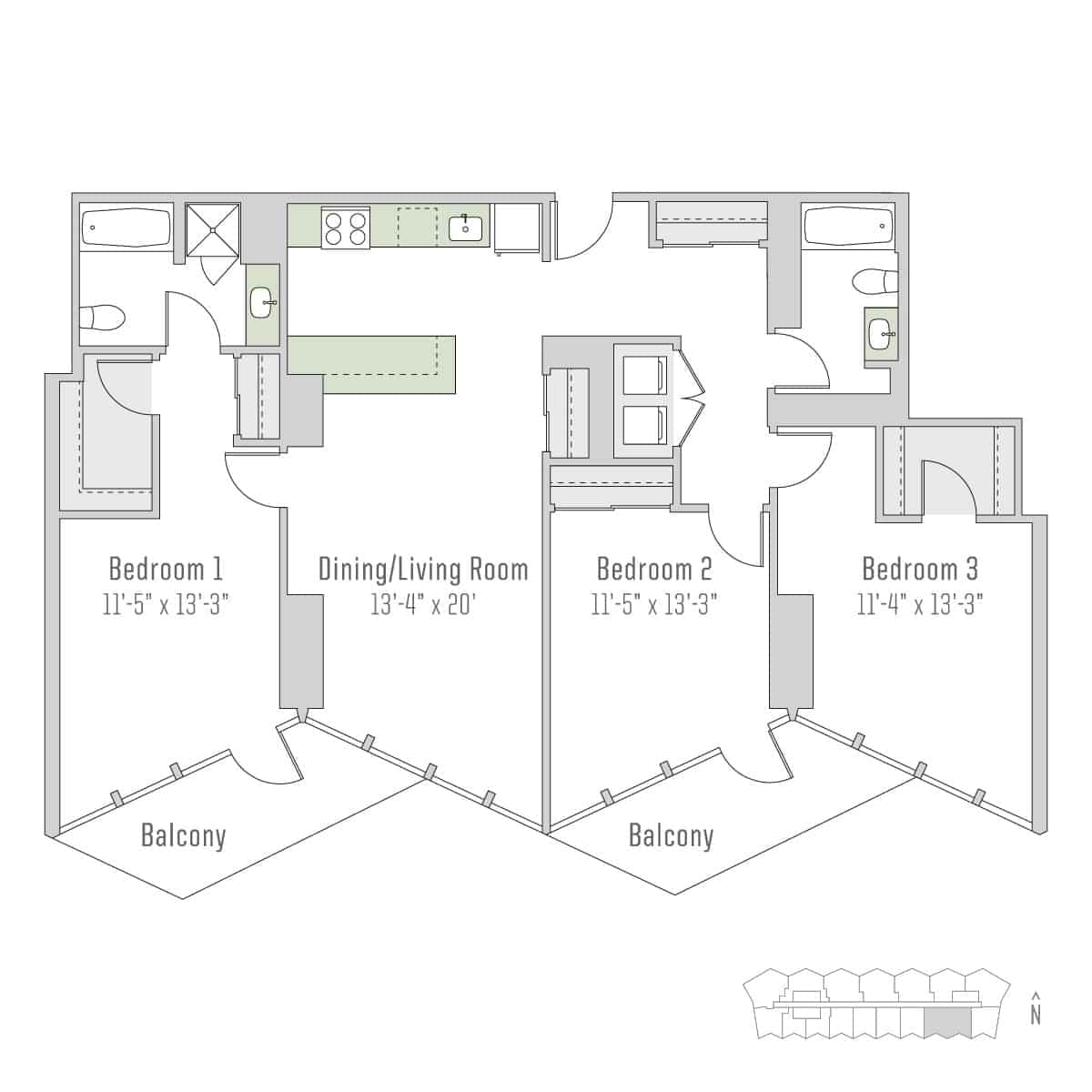 3 Bedroom 2 Bathroom - Image 19
