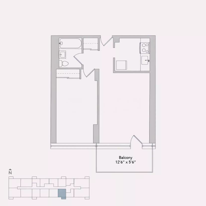 1 Bed 1 Bath  - Image 4