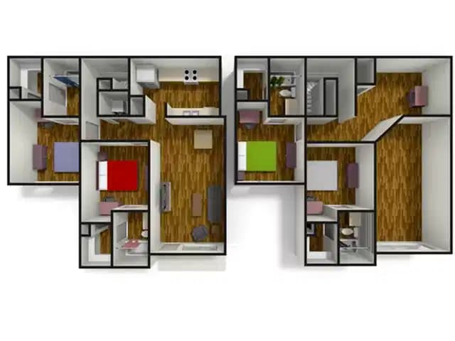 4 Bed 4 Bath Townhome - Image 2