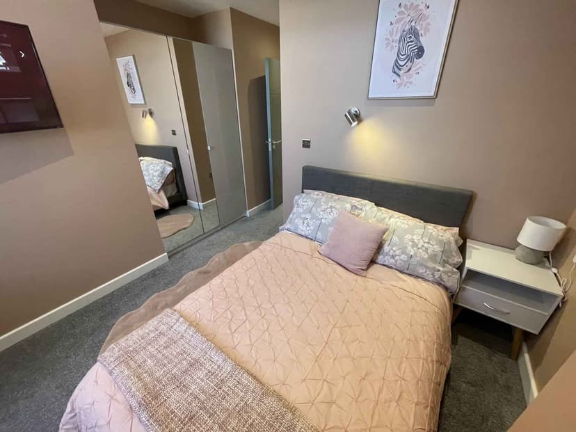 2 Bed Flat Bedroom - Image 2