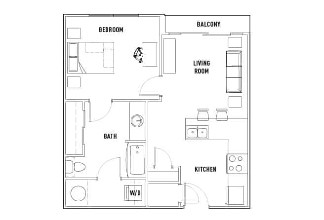 1 Bedroom 1 Bathroom - Image 6