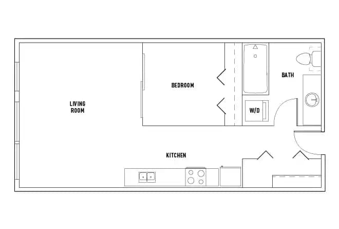 1 Bedroom 1 Bathroom - Image 8