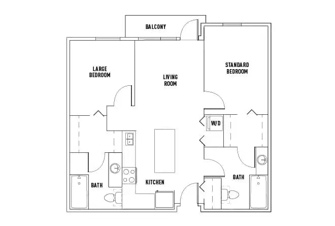 2 Bedroom 2 Bathroom - Image 9