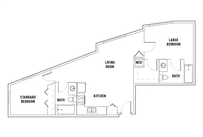 2 Bedroom 2 Bathroom - Image 13