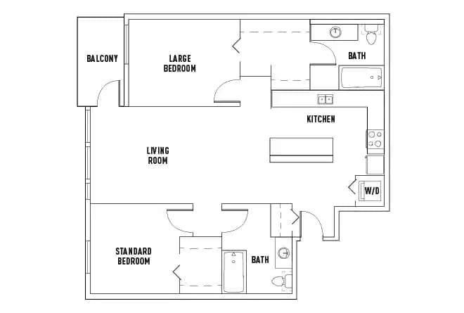 2 Bedroom 2 Bathroom - Image 12