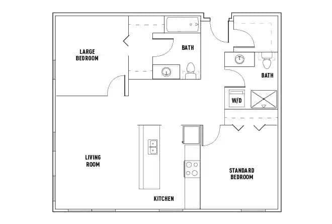 2 Bedroom 2 Bathroom - Image 6