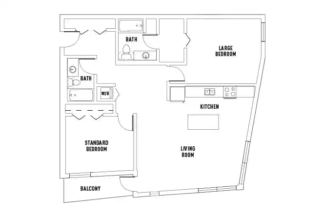 2 Bedroom 2 Bathroom - Image 4