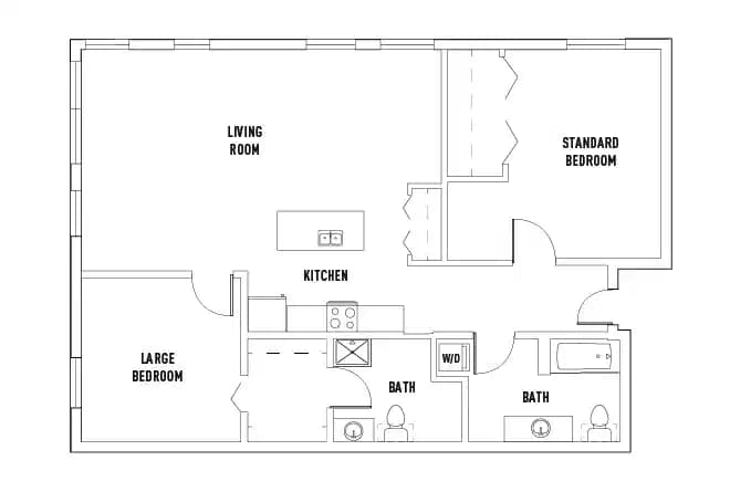 2 Bedroom 2 Bathroom - Image 5