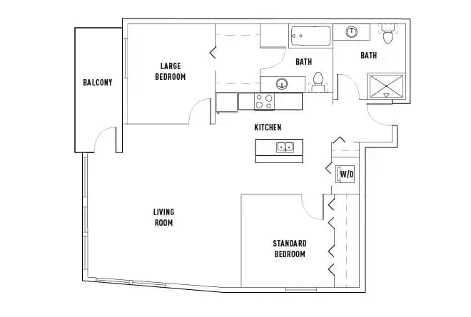 2 Bedroom 2 Bathroom - Image 11
