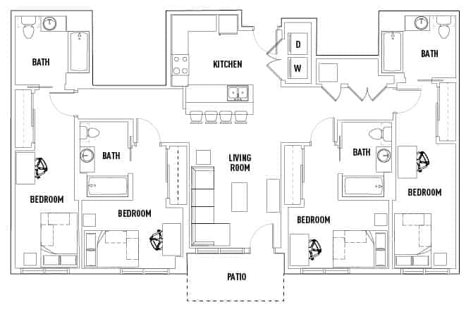 4 Bedroom 4 Bathroom - Image 3