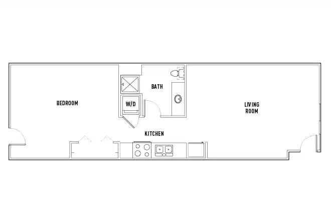 1 Bedroom 1 Bathroom - Image 5