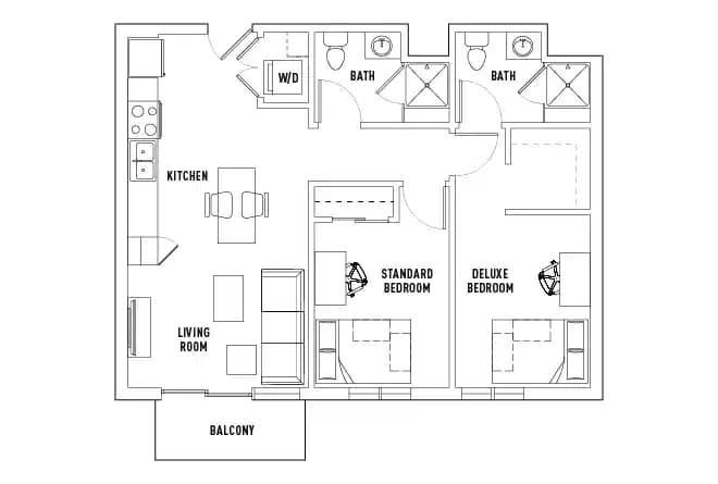 2 Bed 2 Bath - Image 6