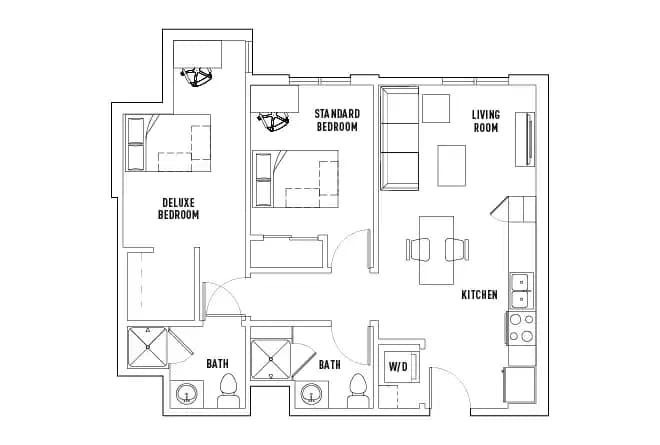 2 Bed 2 Bath - Image 8