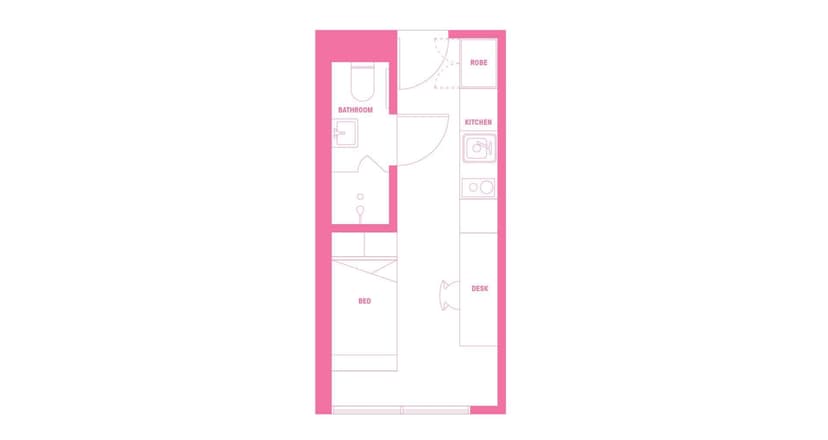Studio, King Single Bed, Views - Image 5