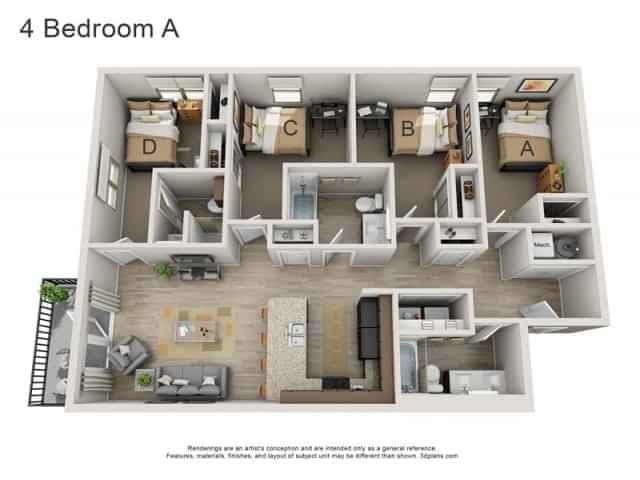 4BR/3BA - A - Image 2