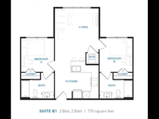B1 (2 Bed 2 Bath) - Image 8