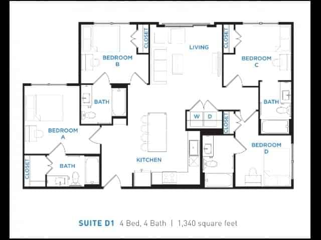 D1 (4 Bed 4 Bath) - Image 8