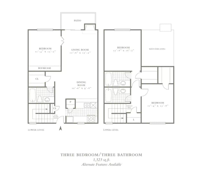 3 Beds 3 Baths
